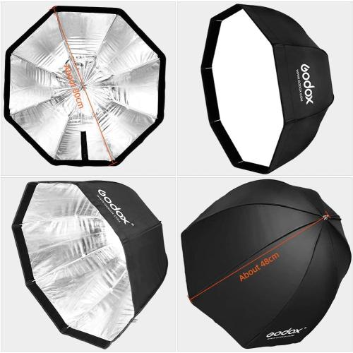 GODOX 32/ 80cm Umbrella Octagon Portable Softbox Reflector for Studio Photography Speedlite Flash