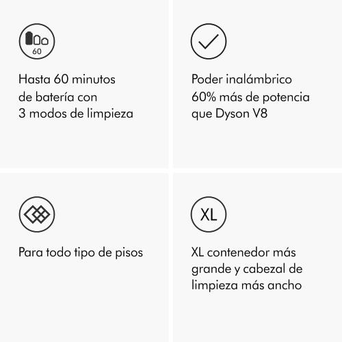 Dyson Outsize Origin Cordless Vacuum, Nickel/Red‼️needs cleaning‼️
