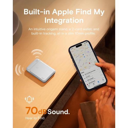 MOFT Trackable Tripod Wallet for Selfie,4-in-1 MagSafe Find My Phone Wallet