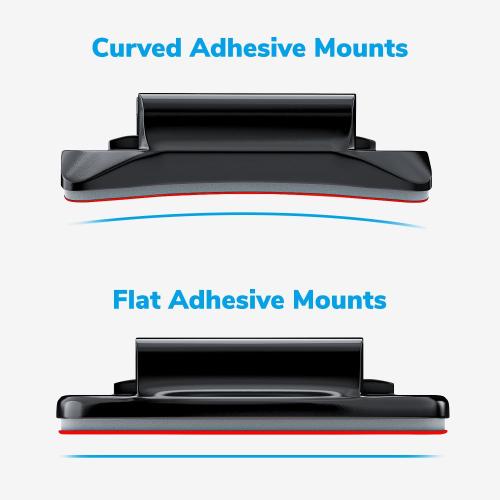 Helmet Sticky Mounts Adhesive Buckle Mount Screw Accessory Kit Compatible with GoPro Hero 13 12 11 10 Max 9 8 7 6 5 Session DJI Osmo Insta360 AKASO Action Cameras (12 in 1)