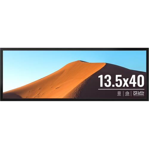 LaVie Home  Picture Frame for Wall Display,  Black Picture Frame with HD Plexiglas,  Panoramic Frame 1 Pack, Display Frame for Vertical or Horizontal, Classic Collection