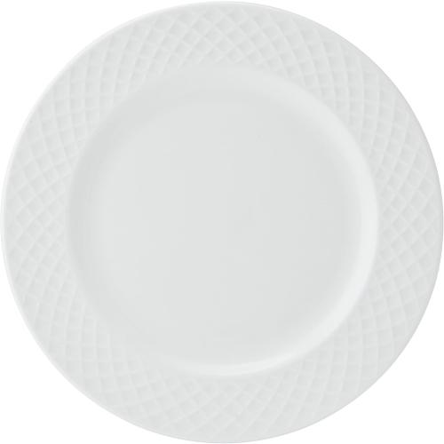 Mikasa Trellis Bone China Lightweight Chip Resistant 40 Piece Dinnerware Set, Service for 8