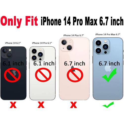 Qokey for iPhone 14 Pro Max Case 6.7, Curly Wave Design Transparent Bling Glitter Shiny Cute Clear Transparent Full Protection Soft TPU Shockproof Phone Cover(Purple)