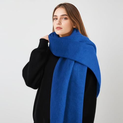 Premillow Women's Mohair Winter Scarf Pure Color, Warm Winter Scarf for Women and Men, Soft Luxurious Cashmere Feel Scarfs