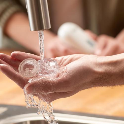 Braun Electric Nasal Aspirator - Mucus Remover, Blocked Nose Relief for Newborn, Baby and Toddler, Electric Suction Power, 2 Suction Levels, 2 Nose Tip Sizes, Dishwasher Safe, FSA and HSA Eligible