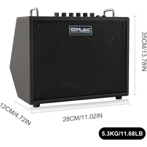 Coolmusic Keyboard AMP 30W Electric Drum Amplifier Speaker,with 3-Year Warranty
