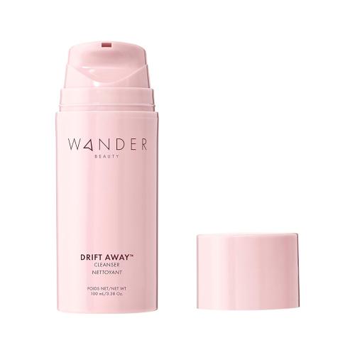Size 3.38 oz Wander Beauty Drift Away Face Cleanser - Reviving Foaming Cleanser Removes Makeup & Impurities - Antioxidant-Rich Anti Aging Face Wash With Guava, Acai & Sea Kelp - Non-Stripping Formula - 3.38 oz