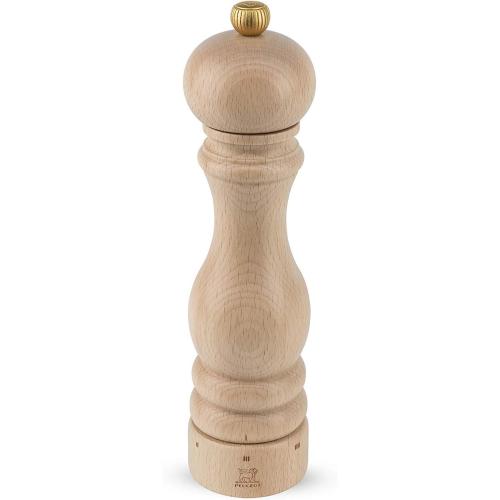 Peugeot Paris U'Select Zirlion Salt And Pepper Mill 9 Set, Natural And Chocolate