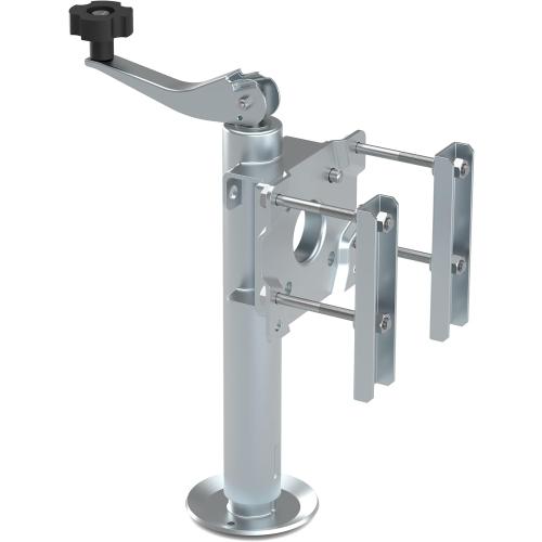 Swivel Bolt-on Trailer Jack, Trailer Jack Stand, 10 Vertical Movement, Mounting Hardware Included, 1000 lbs