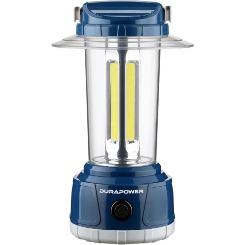 Durapower LED Camping Lantern Rechargeable, Bright 2000 Lumen, 5 Modes, 4000 mAh Power Bank, IP44 Waterproof Lantern for Hurricane, Emergency, Power Outages, Home