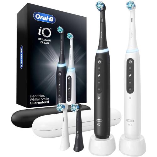 Oral-B iO 5 Exceptional Clean Electric Toothbrush, 2 Pack
