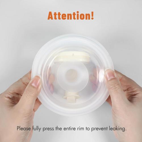 Phanpy Wearable Breast Pump Milk Collector Cup, New Cup Parts, Original Phanpy Breast Pump Replacement Accessories, 24 mm Flange and 20mm Insert Included, 15 oz / 420 ml, 2 Piece