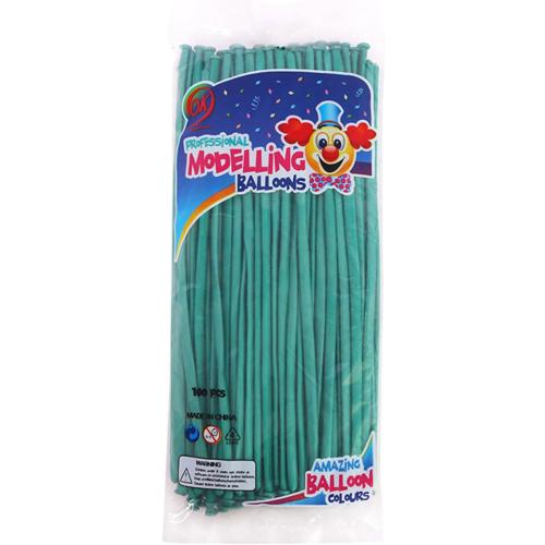 Muloo 100pieces Magic Balloons Long Latex Balloon DIY Animal Balloon Ornaments for Wedding Birthday Holiday Party Decoration Magic Balloons Transparent