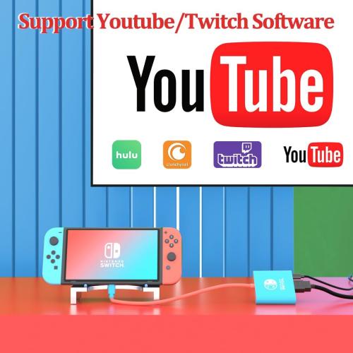 Switch Dock for Nintendo Switch2 Tv Adapter Portable Switch2 Docking Station, Switch TV Adapter Compatible Steam Deck/Switch OLED, USB C to HDMI Adapters Support 4K/1080P Switch2 TVs Dock Mode