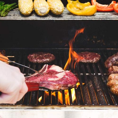 S6505A (4-Pack) 19 3/4 Stainless Steel Cooking Grid Grates Replacement for Chargriller 2121, 2123, 2222, 2828, 3001, 3030, 3725, 4000, 5050, 5252 Set of 4