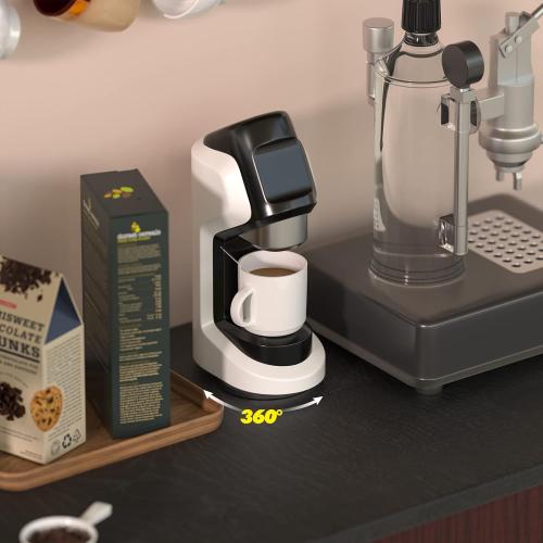 Lazy Susan Turntable Organizer - 6 Inch Heavy Duty Rotating Swivel Stand with Steel Ball Bearings for Cake, Kitchen Cabinets, Monitor, TV, Painting, Display (30lb Capacity/Black)