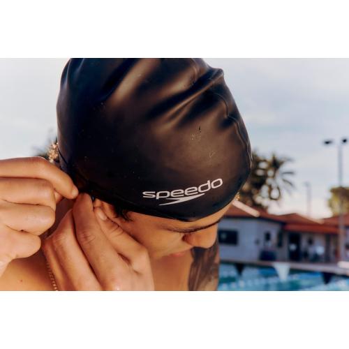 Speedo Elastomeric Solid Silicone Swim Cap