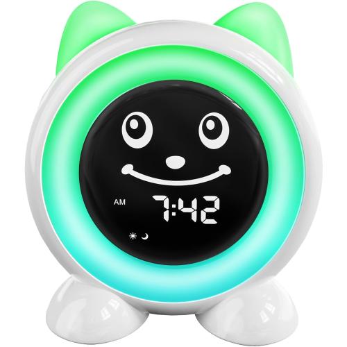 OK to Wake Kids Alarm Clock | Toddler Sleep Training Clock, Night Light & Nap Timer, For 2-10 Years Old Boys Girls
