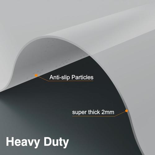 AECHY Silicone Mats for Kitchen Counter 47x23.6x0.08”, Largest Heat Resistant Mat Shipped Rolled Up Kitchen Island Silicone Countertop Protector Mat Nonslip Extra Large Counter Mat, Translucent