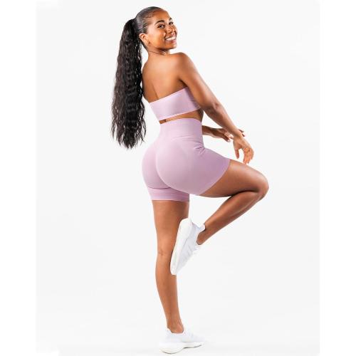 XL SUUKSESS Women Hidden Scrunch Butt Lifting Workout Biker Shorts with Pockets 4 Seamless High Waisted Gym Shorts