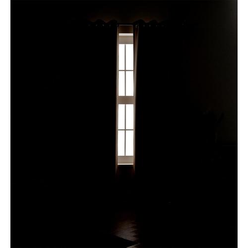 MIUCO Room Darkening Soild Grommet Blackout Curtains Panels for Nursery Window Curtains Set of 2 52x95 Inch Taupe, Bonus 2 Tie Backs Included