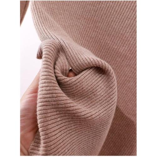 Size M ChanYorn Winter Knitted Woman Sweaters Pullovers Spring Autumn Basic Jumper Slim Pull Long Sleeve Sweater