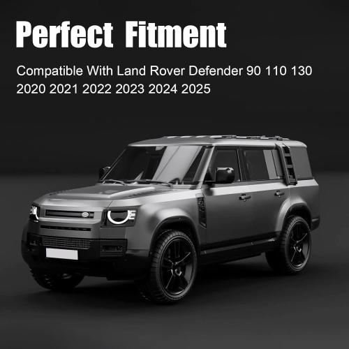 Rear Spoiler Compatible with Land Rover Defender 90 110 130 2020-2025 Roof Spoiler Wing