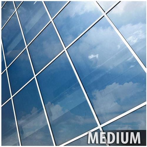 BDF S35 Window Film High Heat Rejection Reflective Silver 35 (Medium) - 36in X 24ft