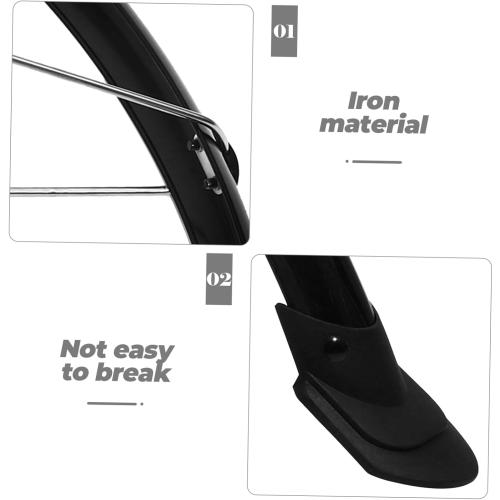 1set Mountain Bike Mudguard Cycling Rear Mudguards for Full Coverage Easy to Install and Clean for Off- and Daily Rides