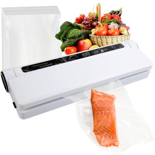 Food Vacuum Sealer Machine Heat Seal Hand Held Portable Plastic Compact Bag Vacuum Sealer Handheld For Food Storage