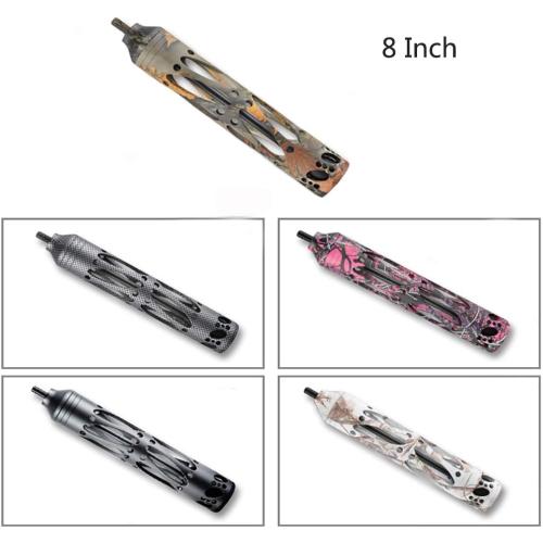 ZSHJGJR Archery Compound Bow Stabilizer 5 8 11 Aluminum Alloy Shock Absorber Harmonic Bow Stabilizer Dampener for Compound Recurve Bow