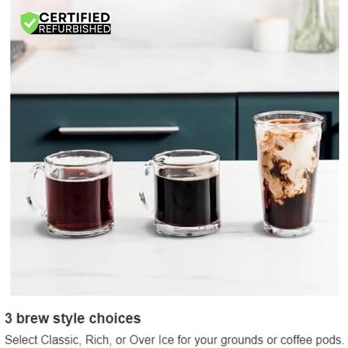 Ninja CFP105 DualBrew Hot & Iced Coffee Maker Black (Renewed)