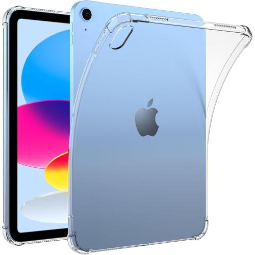 Clear Case for iPad (A16) 11th Generation 11 2025 / iPad 10th Gen 10.9 2022, Transparent Soft TPU Gel Shockproof Silicone Rubber Shell Slim Bumper Cover Lightweight (Clear)