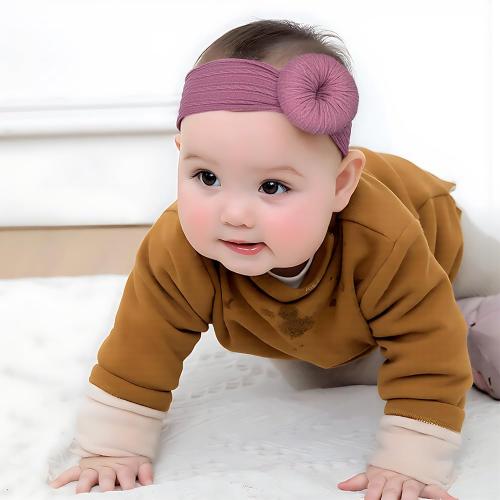 Baby Girls Headbands with Bows Soft Elastics Head Wrap Hair Accessories for Newborn Infant Toddler Kids