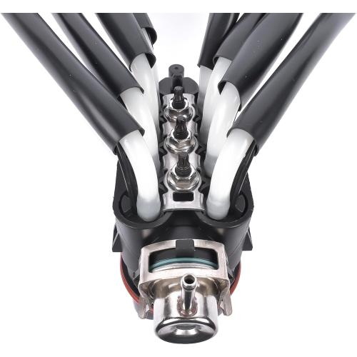 Fuel Spider Injector Assembly W/Bracket Replacement For 1996-02 GM Chevy Pickup Trucks Suburban Express Savana 5.0 5.7 Vortec V8# FJ504 89060440 17114163 25340347 93441235 217-3029