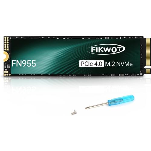 FN955 1TB NVMe SSD M.2 2280 PCIe Gen4x4, Up to 7300MB/s, 3D NAND TLC Flash Internal Solid State Drive, Configure SLC Cache, Storage and Memory Expansion for PS5 Laptop Desktop