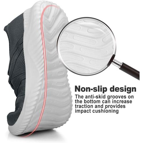 Feethit Mens Slip On Running Shoes Breathable Lightweight Comfortable Fashion Non Slip Sneakers for Men