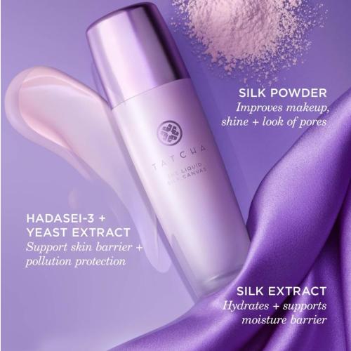 TATCHA Liquid Silk Canvas, Protective, Smoothing, & Blurring Makeup Primer