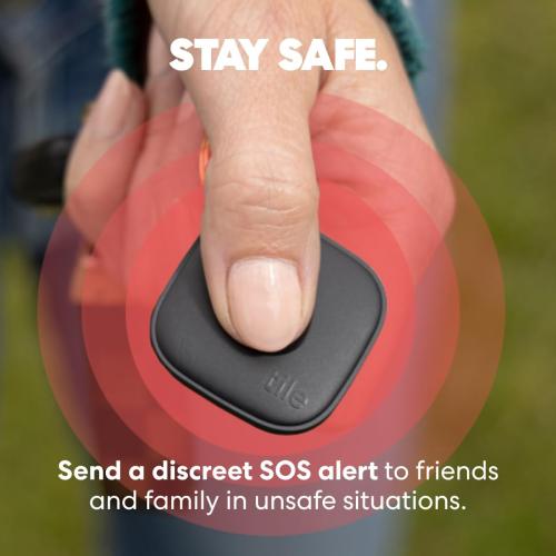 Tile by Life360 Mate Bluetooth Tracker, Keys Finder and Item Locator for Keys, Bags and More. Phone Finder. Both iOS and Android Compatible. 1-Pack (White)