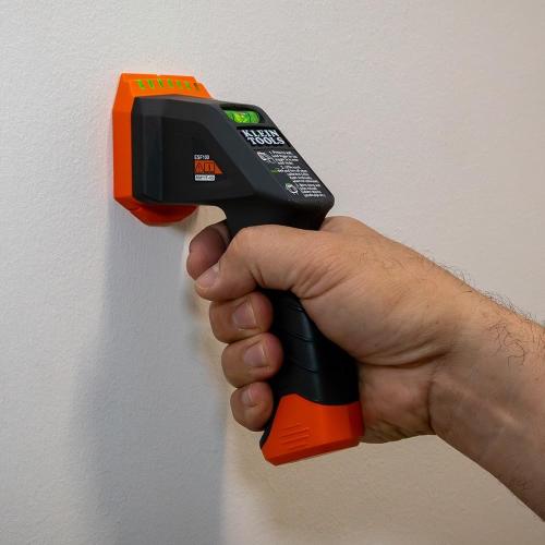 Klein Tools ESF100 Electronic Stud Finder and Wall Scanner with Bubble Level, for Wood and Metal Studs, Bright Green LEDs, Batteries Included