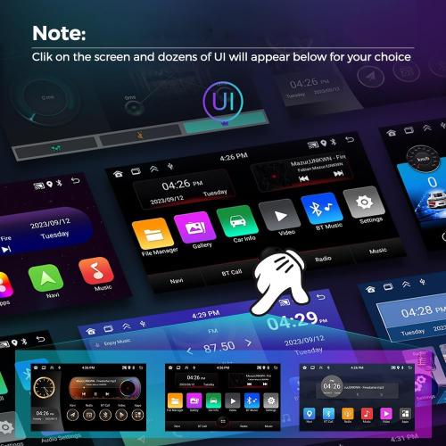 Android Double Din Car Stereo for Toyota Corolla E120 2000 2001 2002 2003 2004 2005 2006, 7 Inch Touch Car GPS Radio Wireless Car-Play Android Auto Support WiFi Blue-Tooth FM RDS, 2GB RAM 32GB ROM