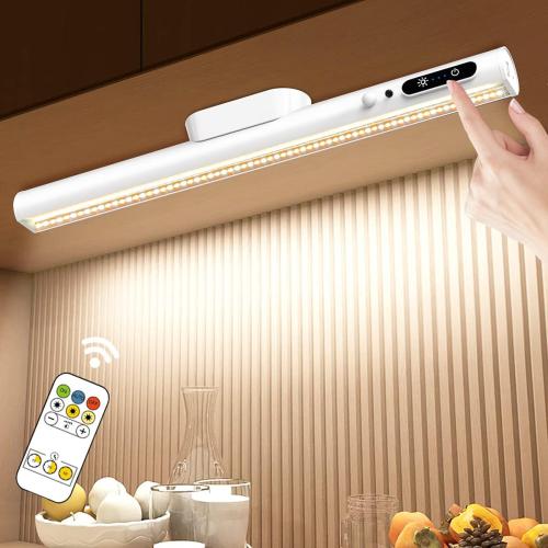 Hapfish Motion Sensor LED Light Bar Indoor,Under Cabinet Lighting Wireless