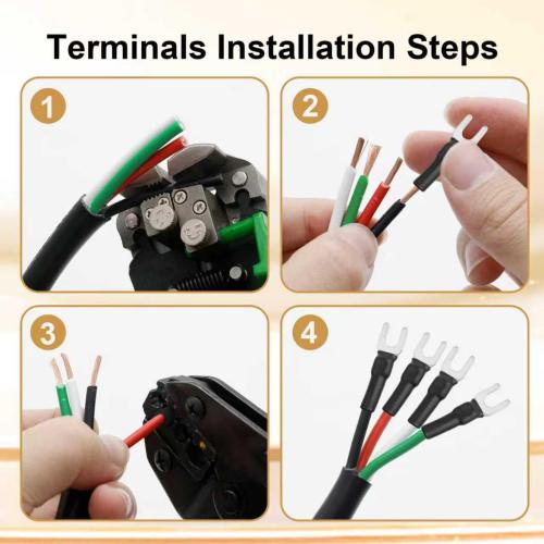 14/4 AWG Mini-Split Cable - 100FT 14 AWG 4 Conductor Control Cable 300V Stranded Oxygen-Free Pure Copper Wire for Mini Split Air Conditioner,Heat Pump,HVAC Systems and Speaker Systems