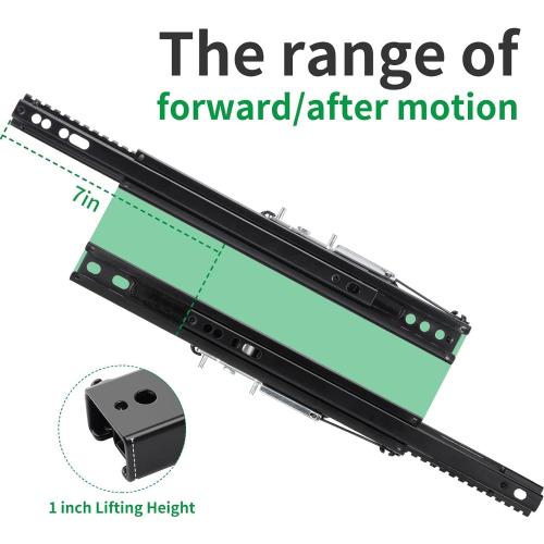Seat Slider , Seat Mounting Track Assembly Kit , Compatible with NRG Sparco and Most Aftermarket Seats