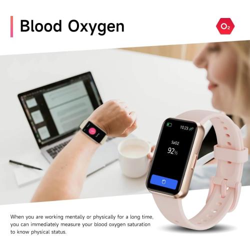 Fitness Trackers,Blood Oxygen Heart Rate Sleep Monitor,Smart Band 24/7 Health Monitoring,Calorie Pedometer Steps Counter Activity watchs/Notifications for iOS/Android
