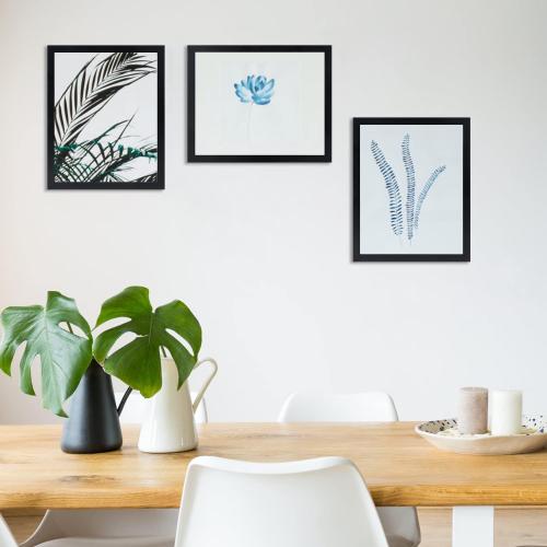 NAOKBOEE 20x26 Picture Frame in Black, Photo Frames with Plexiglass, Horizontal and Vertical Formats for Wall Mounting
