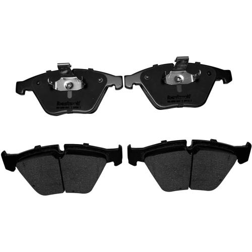 Front and Rear Ceramic Brake Pads for 2007-2013 BMW 328i 2007-2008 328xi for 2009-2013 328i xDrive for 2013-2015 BMW X1, Disc Brake Pad Replacement P-918 P-1267