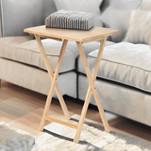 Convenient Foldable TV Tray Table – Ideal for Indoor Use in Small Spaces, Crafted with Durable for Enhanced Stability, Features a Space-Saving Design