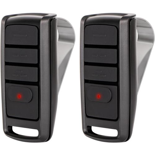 O3T-BX O3T-A 315/390MHZ Dual Frequency Auto-Seek Overhead Door Garage Opener Remote, for Overhead Door CodeDodger/Genie Intellicode, 3 Buttons Remote Replace for Overhead Door Remote (2 Pack)