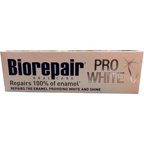 1- pro white- Biorepair: Whitening Toothpaste with microRepair * 2.5 Fluid Ounce (75ml) Tubes ) * [ Italian Import ]